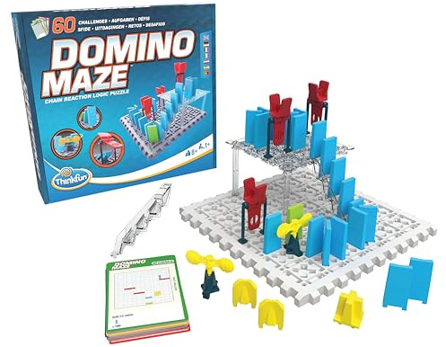 ThinkFun Domino Maze - Kettenreaktionslogik Puzzle