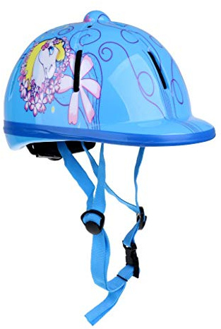 Inzopo - Casco de equitación ajustable para niños