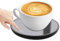 Tassenwärmer, CJBIN Elektrischer Kaffeewärmer mit 2 Temperatureinstellungen, Kaffeetassenwärmer, Büro Schreibtisch Gadgets, Getränkewärmer für für Kakao, Tee, Wasser, Milch Wärmeplatte (Schwarz)