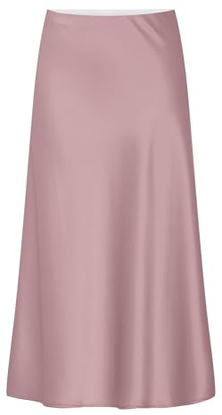 YAS Damen Yaspella Hw Midi Skirt S. Noos, Lilas, XL EU