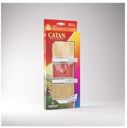 Gamegenic | CATAN Art Sleeves | Board Game Accessory