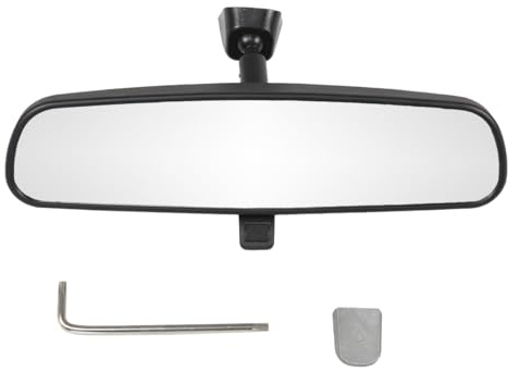 RLB-HILON 9.7” Rear View Mirror Compatible with Mazda 3 6 2014-2018, CX3 CX-3 2016-2019, CX5 CX-5 2013-2023, MX5 Miata 2016-2023, Day/Night Mirror