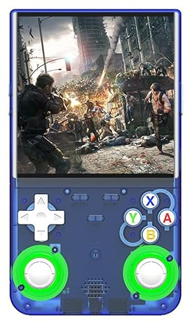 Aidodmom R36 Ultra 2025 – Schermo HD 4, 20.000 Giochis Classici, Joystick 3D LED 7 Colori, Console Retrò Portatile Emulatore Compatibiles PS1/PSP/GBA, WiFi e HDMI