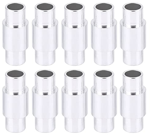 10PCS Skate Wheel Bearing Aluminum Bearing Spacers Spacers Skates 6mm | Long Sleeve Inline Roller Skate Wheels Skateboard Wheel Bearings Spacers Inline Bearing Axle Speed Spacer for Axles Roller