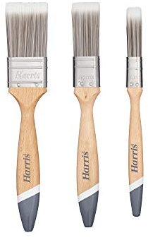 Harris Ultimate Walls & Ceilings Flat Paint Brushes | 3 Pack | 0.5, 1, 1.5