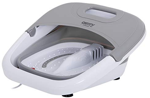 CAMRY CR 2174 Fußbad, Fußmassagegerät, faltbare Fussbadewanne mit Massage, Heizung, Sprudel, Wassertemperierung, Massagegerät, elektrisches Fussbad, Vibrations- und Sprudelmassage