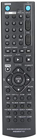 AKB36097101 Remplacement de la télécommande du contrôleur de l'enregistreur DVD/magnétoscope/DVDR, pour LG pour RC286H / RC297H / RC397H DVD magnétoscope DVDR