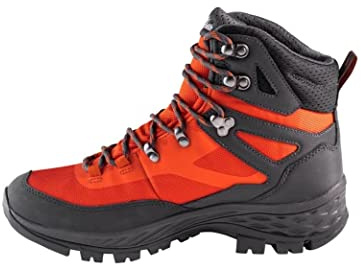 Jack Wolfskin Herren Rebellion Guide Texapore Mid M, Orange / Phantom, 43 EU
