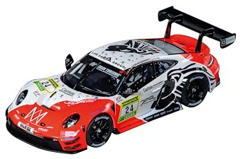 Carrera Evolution Porsche 911 GT3 R Lionspeed GP, No.24 I Voiture pour circuit imprimé à l'échelle 1:32 - Convient aux enfants de 8 ans et plus