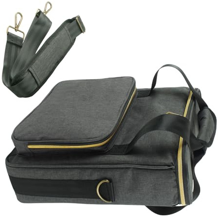 Bolsa de transporte de discos de vinilo resistente al agua para transporte de bajo peso para accesorios electrónicos duraderos