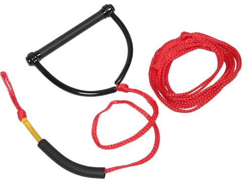 Beavorty Water Ski Rope with Handle for Water Sports, Wear-resistant Ski Board Tow Rope Suitable for Wakeboarding, Kneeboard and Waterskiing Activities