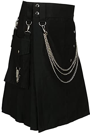 Robe de mariée décontractée Kilt écossais traditionnel écossais pour homme - Kilt utilitaire - Kilts tartan - Kilts de sport utilitaire - Jupe de chevalier