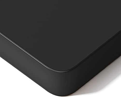 MAIDeSITe Table Top,Desktop for Height Adjustable Electric Standing Desk,Black,140 * 70 * 2.5 cm