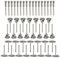 Gasea 45Pcs Wire Brushes Set, 3mm Shank Mini Wire Polishing Wheel Cleaning Brush Drill Rotary Tools Assortment Kit