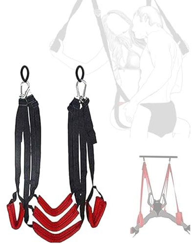 𝓼𝓮𝔁 𝓽𝓸𝔂 Altalena rossa a cinque strisce, splendida serie di altalene, ti porta a volare la bellezza dell'autunno 𝓼𝓮𝔁 𝓽𝓸𝔂