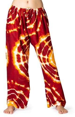 PANASIAM Relax Pants Sunrise, red orange, M