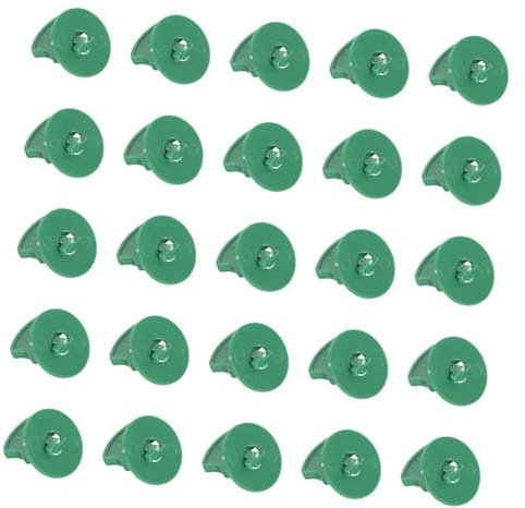 YARNOW 50piezas Hebilla De Fijación para Invernadero De Plástico para Envolver Parasol Aislante y Sombreado Hebillas