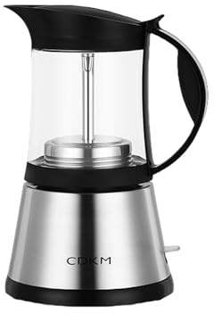 CDKM Cafetière Électrique, Cafetière italienne,Pot à moka portable 340ml