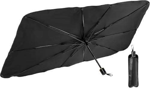 Pare Soleil Parapluie Pouparapluie Pare Soleil Voiture Pare Brise Soleil, Adapté À La Plupart des Modèles（75cm*135cm）