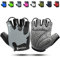 KONVINIT Fahrradhandschuhe Herren Sommer Halbfinger MTB Handschuhe,Radhandschuhe für Mountainbike/Rennrad,Fahrrad Handschuhe Freizeit Herren und Damen,Grey XL