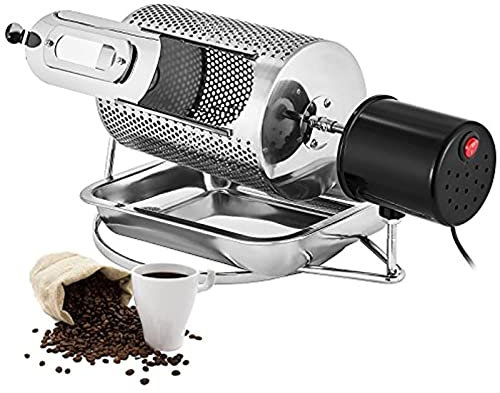 AuLYn 600G Home Coffee Bean Tostatore con-Foro Rullo Macchina per Torrefare Chicchi di caffè Macchina per Torrefare Essiccazione Cereali per Uso Domestico Macchina per Torrefare Noci