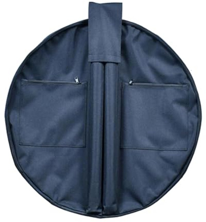 BHFZIAP Sac de transport étanche pour panier de golf de disque, noir