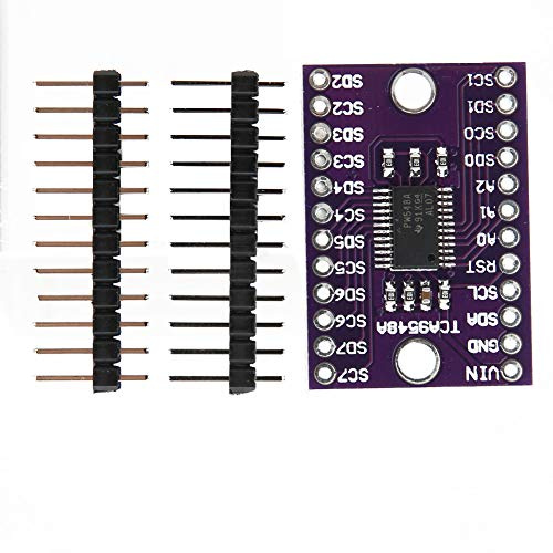 Blaihild TCA9548A I2C Mux Board 8 Channel 1,65-5,5V 400KHz, I2C Expander för Styr 64 Adrs Hotswap, Lös Adresskonflikt för Robotprojekt