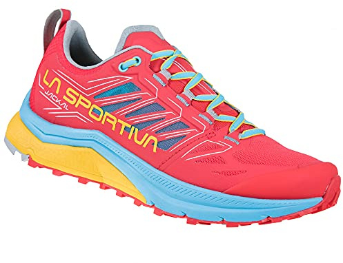 LA SPORTIVA 46C402602 Damen Traillaufschuhe, Hibiscus/Malibu Blue, 38 EU