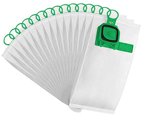 Isincer FP140 Vk140 Sacchetti Compatibili con Aspirapolvere Vorwerk Folletto VK140 VK150 FP140 FP150-15 Pack
