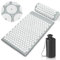 PQETBV Cojín de Acupresión con Almohada, Almohadilla de Acupresión Mat de Masaje de Acupresión para Alivio del Dolor, Relajación Muscular, Meditación, Estimulación