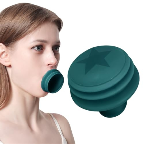 Lippen-Trainer – Toning Facial Jaw Exerciser | V-Form Gesichts-Yoga | Gesichtsmassagegerät Trainer | Perfekt zur Verbesserung des Kiefers, Reduzierung von Doppelkinn & Gesichtsmuskelstärkung