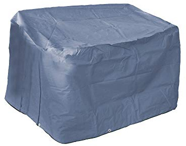 Acamp Schutzhülle Gartenbank | wasserdichte, schmutzabweisende und UV-beständige Abdeckplane für Gartenmöbel | wetterfestes Polyester | anthrazite Abdeckplane in L 160x75x78 cm