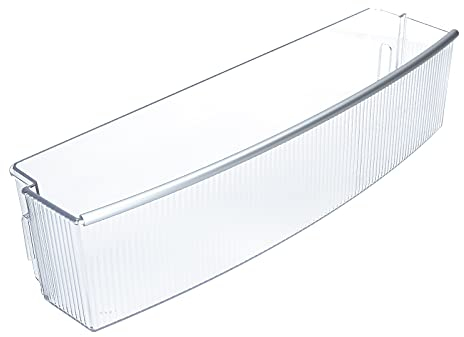 LUTH Premium Profi Parts Compartiment de rangement pour bouteilles 429 x 102 mm, compatible avec Neff 00439050, 00353045, 353045, 00353457, 00355370, pour porte de réfrigérateur, blanc