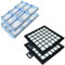 PakTrade Set - 2X HEPA Filter + 2X Motorfilter geeignet Für Bosch Ergomaxx, Home Professional