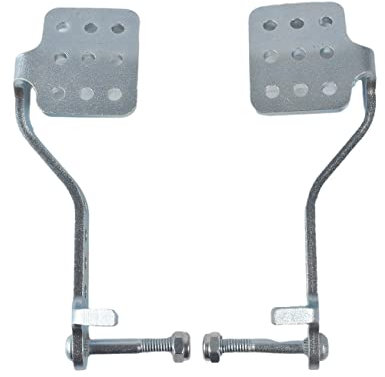 QASKEHKT Brake Throttle Pedals for 196cc 6.5hp Road Rocket Azusa Fun Kart Radio Flyer Carter Go Kart Vintage Go Cart Racing Drift Trike Steel Heavy Duty Parts