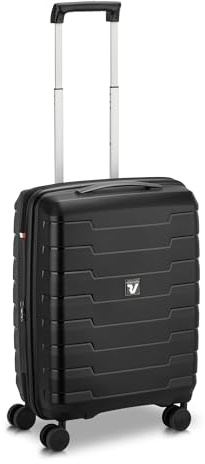 RONCATO Skyline 2.0 Kabinen-Trolley 55x40x20/25 cm Erweiterbar - Schwarz