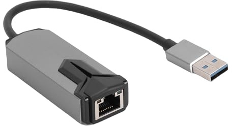 VBESTLIFE Adaptador USB a Ethernet de 2,5 GB, Adaptador Ethernet, USB 3.0 a RJ45 Red de Computadora Internet LAN Dongle para Computadora Portátil
