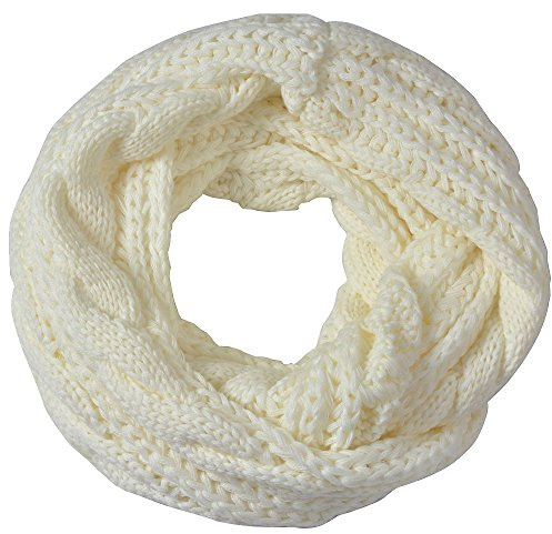 Miobo Strick Loop Schal – Warmer Winterschal für Damen & Herren – 60x30cm, weiche Wolle