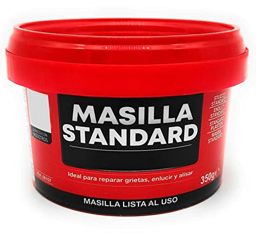 ACAN Tradineur - Masilla de relleno de pared, pasta tapagrietas, lista para usar, reparación de fisuras, agujeros, uso interior, calidad profesional, 350 g
