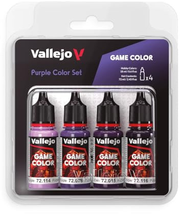 Farb-Set Purpur, 4X 18 ml