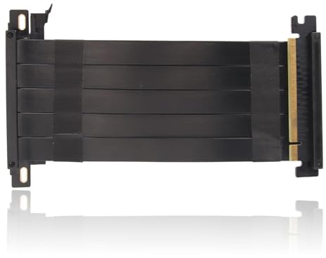 PCIE 4.0 X16 GPU Riser-kabel, för RTX 4090 4080 4060-serien, för RX 7000-serien, High-Speed ​​Flexible Extender PCI Express för Grafikkort, PCIE 4.0-förlängningskabel