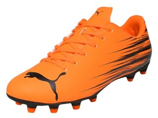 Puma Scarpe Attacanto II Fg/AgSoccer Uomo, Heat Fire Puma Nero, 42.5 EU