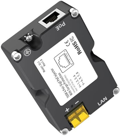 Adaptateur Ethernet Gigabit pour Injecteur PoE GigE pour Protection Contre Les Surtensions et ESD Dishy V2