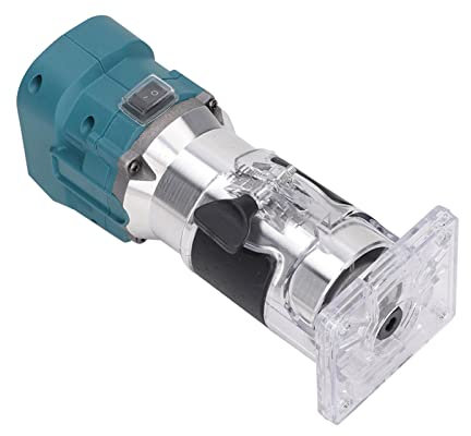 Cordl Woodworking Routercordl Trime de Travail du Bois Compact Cordl Brushl 18V Lithium Ion Batter