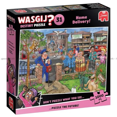 Wasgij Destiny 31 - Home Delivery - 1000 Piece Jigsaw Puzzle for Adults