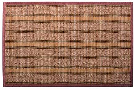 Spirella Badematte Osaka Badvorleger Bambus 50x80 Braun