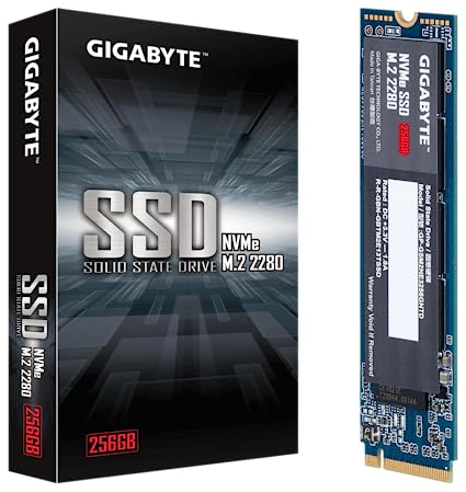 Gigabyte NVMe SSD 256GB