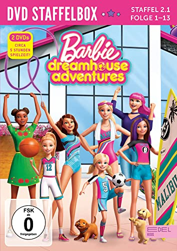 Barbie Dreamhouse Adventures - Staffelbox 2.1 - Die DVD zur TV-Serie [2 DVDs] (Folge 1 - 13)