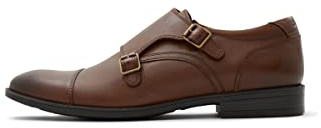 ALDO Mocassino da uomo Rupert Monk-Strap, Cognac, 42.5 EU