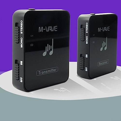 SPORTARC Wireless Blue tooth Earphone, 2.4G Wireless in-Ear Monitor System Earphone, Wireless Rechargeable Transmitter Receiver Earphone Set